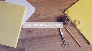 table schema website