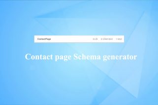 Contact page schema