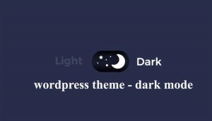 Danh sách 10+ wordpress theme dark mode