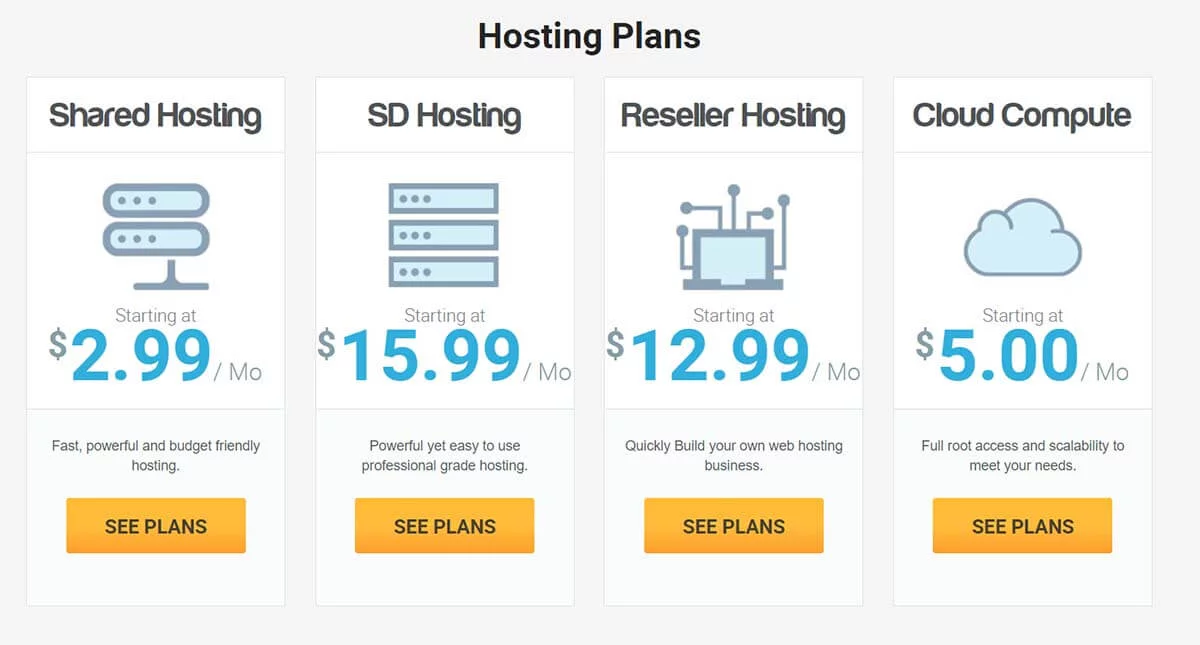 Các dịch vụ Hosting Hawkhost